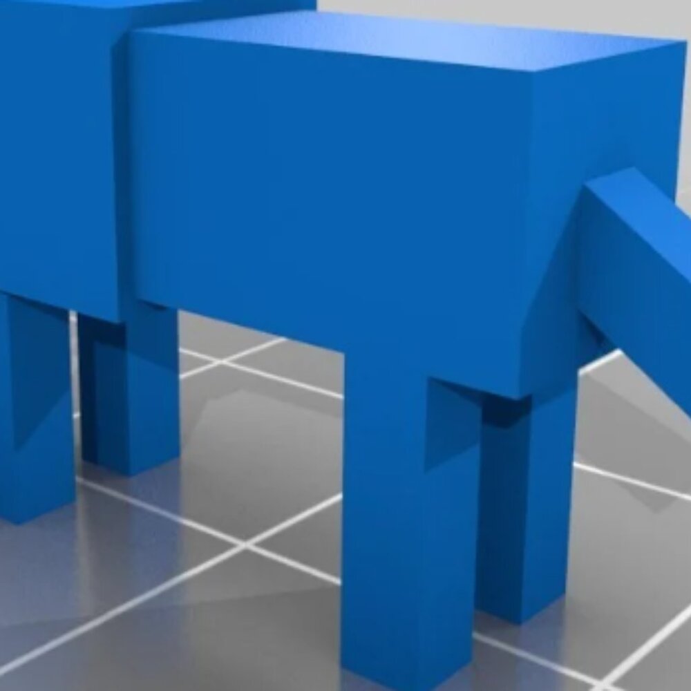 Minecraft Wolf - Picture 2 of 2
